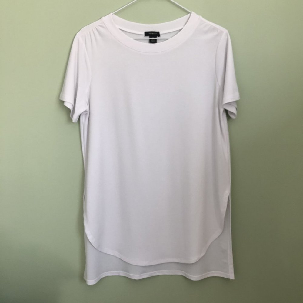 NWOT Halogen Short-Sleeve Tunic T-Shirt